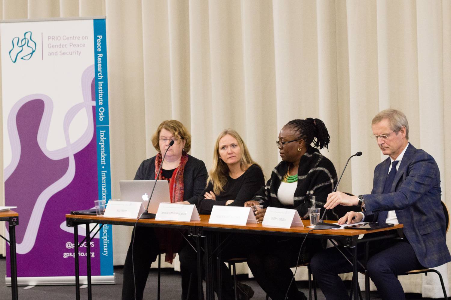 Panel discussion 'Women and Peacebuilding in Africa' 5 December 2018. Indigo Trigg-Hauger / PRIO